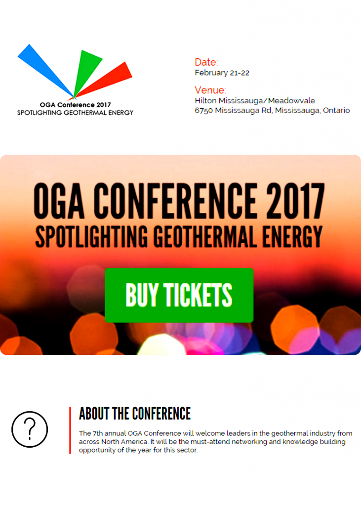 Ontario Geothermal Association Convention 2017 Eyedro electricity monitoring at Ontario geothermal association convention 2017