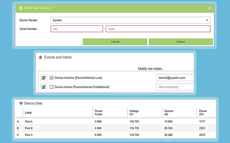 MyEyedro V5 Device Configuration